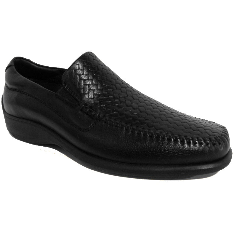 Neil M Palermo Woven Loafers Black