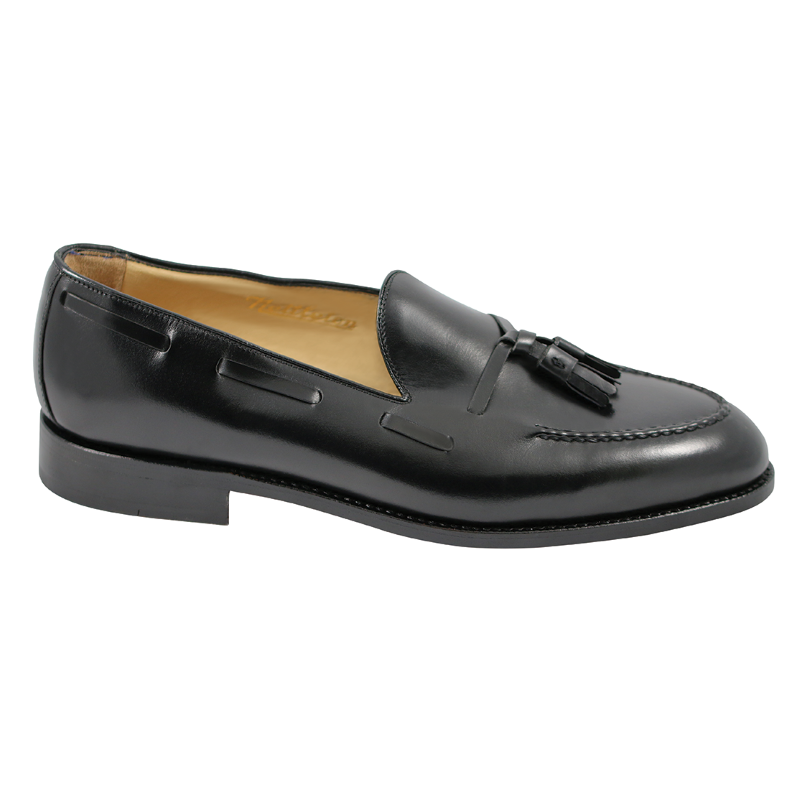 Nettleton Barrington Goodyear Welted Tassel Loafers Black