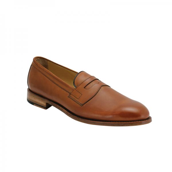 Nettleton Belair Goodyear Welted Penny Loafers Brown