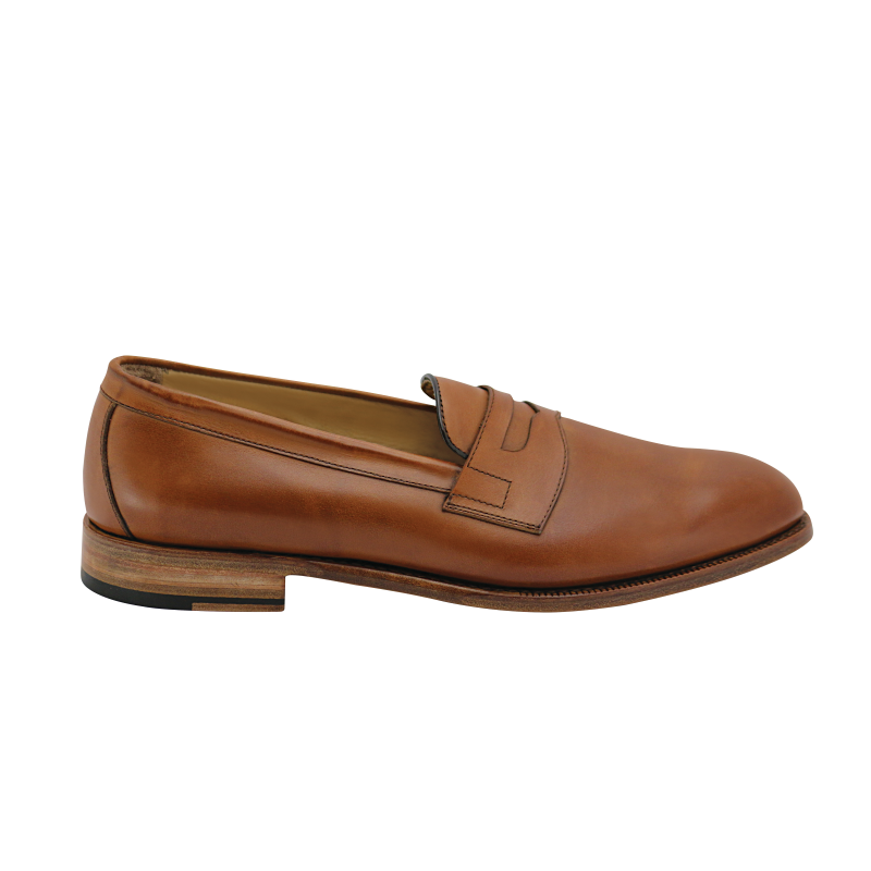 Nettleton Belair Goodyear Welted Penny Loafers Brown
