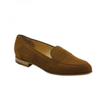 Nettleton New Orleans Suede Penny Loafers Tobacco