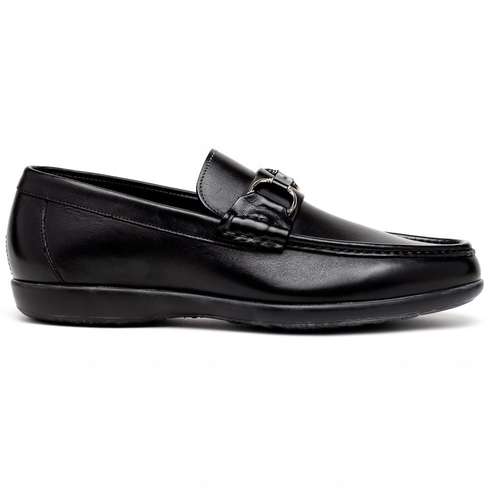 Santoni Shoes Nevada Double Buckle Loafers