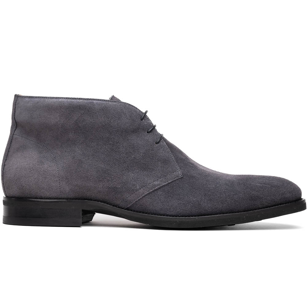Zelli Marco Italian Suede Chukka Boots Grey