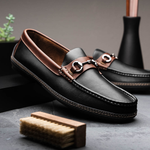 Handsewn Shoe Co. Bit Driver Black / Brown