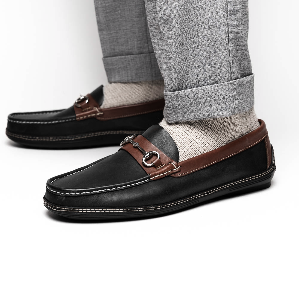 Handsewn Shoe Co. Bit Driver Black / Brown
