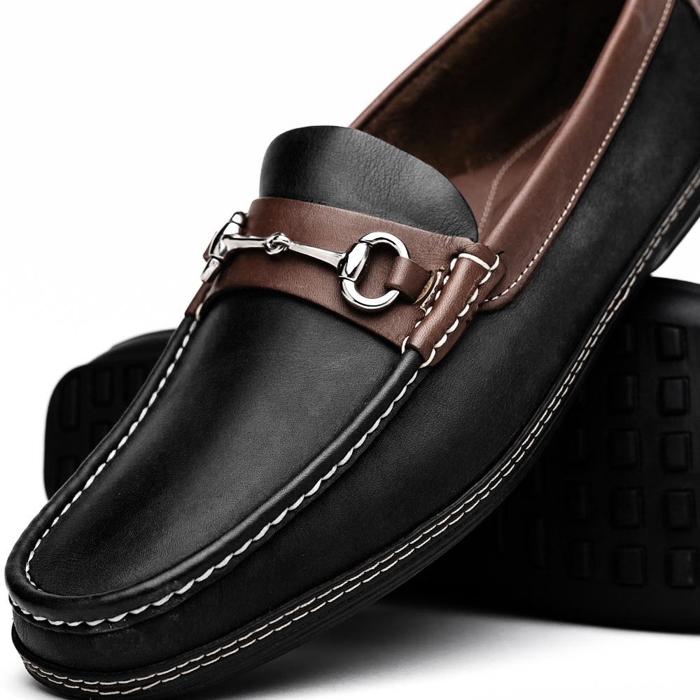 Handsewn Shoe Co. Bit Driver Black / Brown