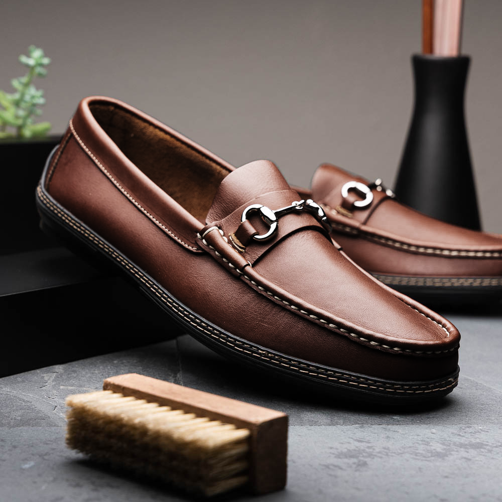 Handsewn Shoe Co. Bit Driver Dark Brown