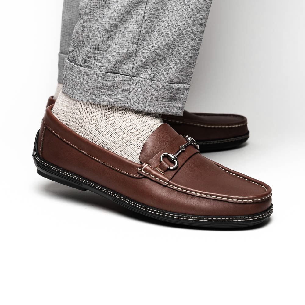 Handsewn Shoe Co. Bit Driver Dark Brown