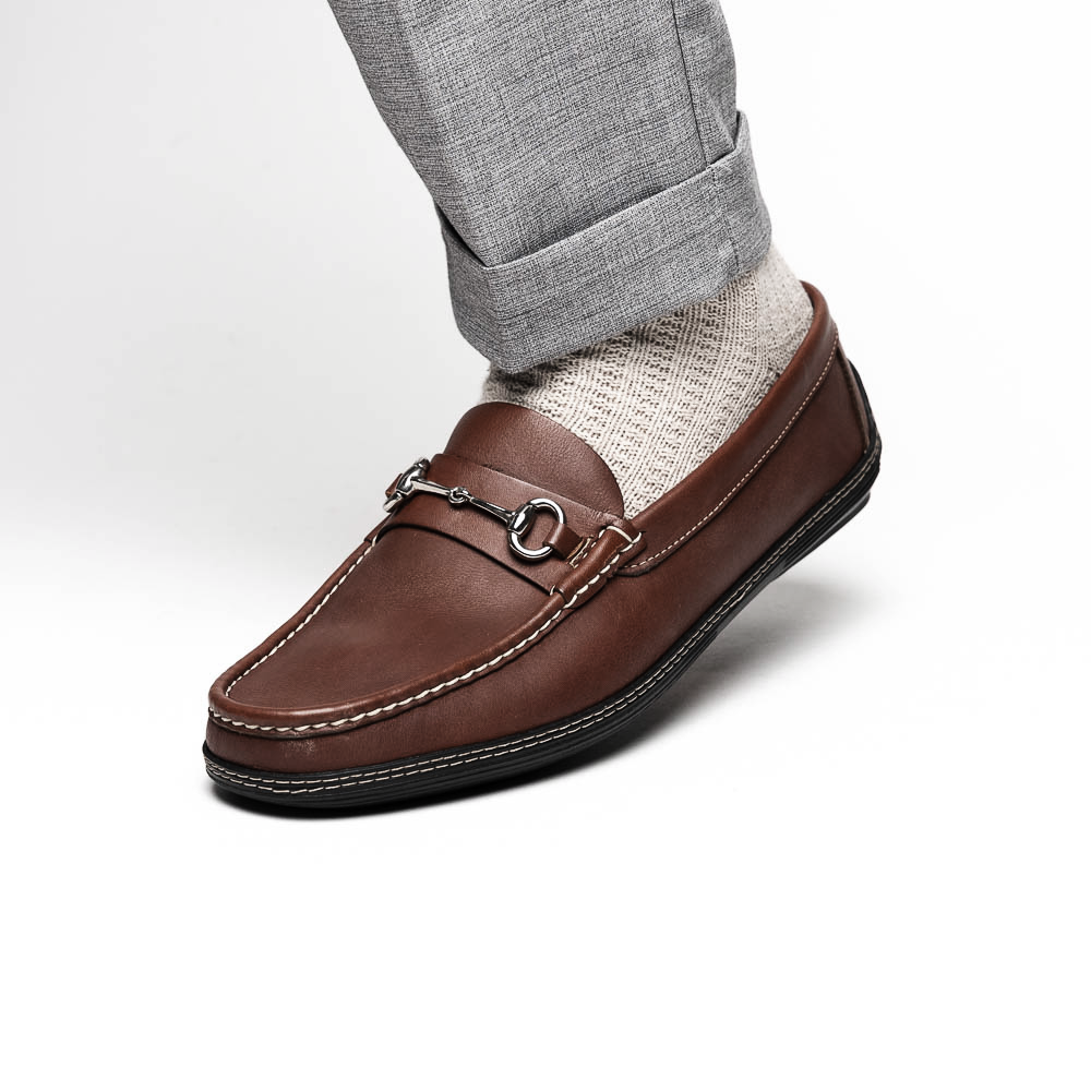Handsewn Shoe Co. Bit Driver Dark Brown