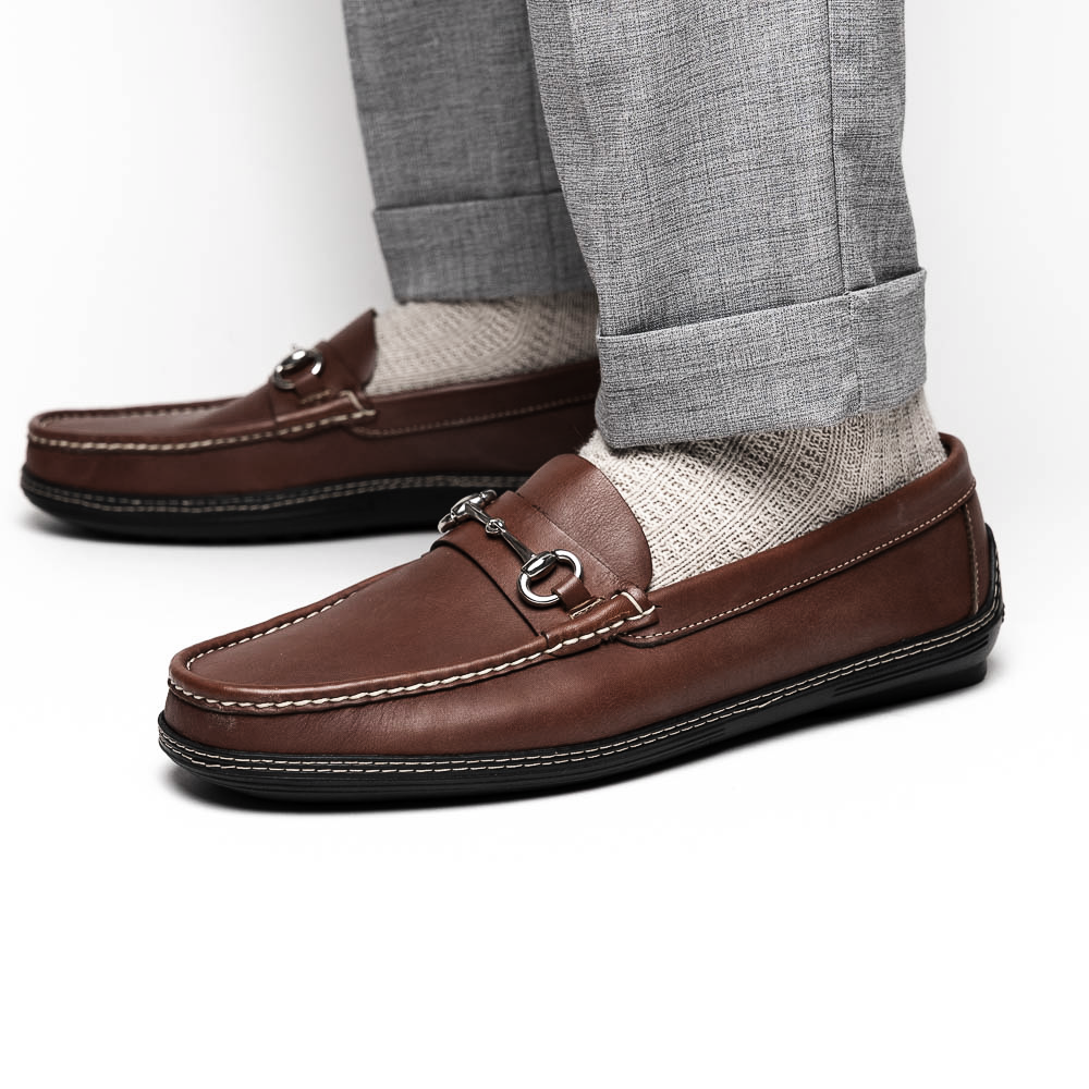 Handsewn Shoe Co. Bit Driver Dark Brown