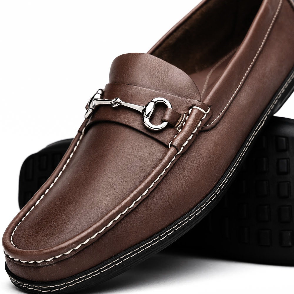 Handsewn Shoe Co. Bit Driver Dark Brown