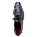Marco Di Milano Nilo Nile Crocodile Derby Navy