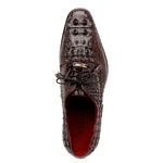 Marco Di Milano Nilo Nile Crocodile Derby Wine