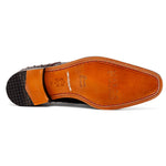 Marco Di Milano Nilo Nile Crocodile Derby Wine