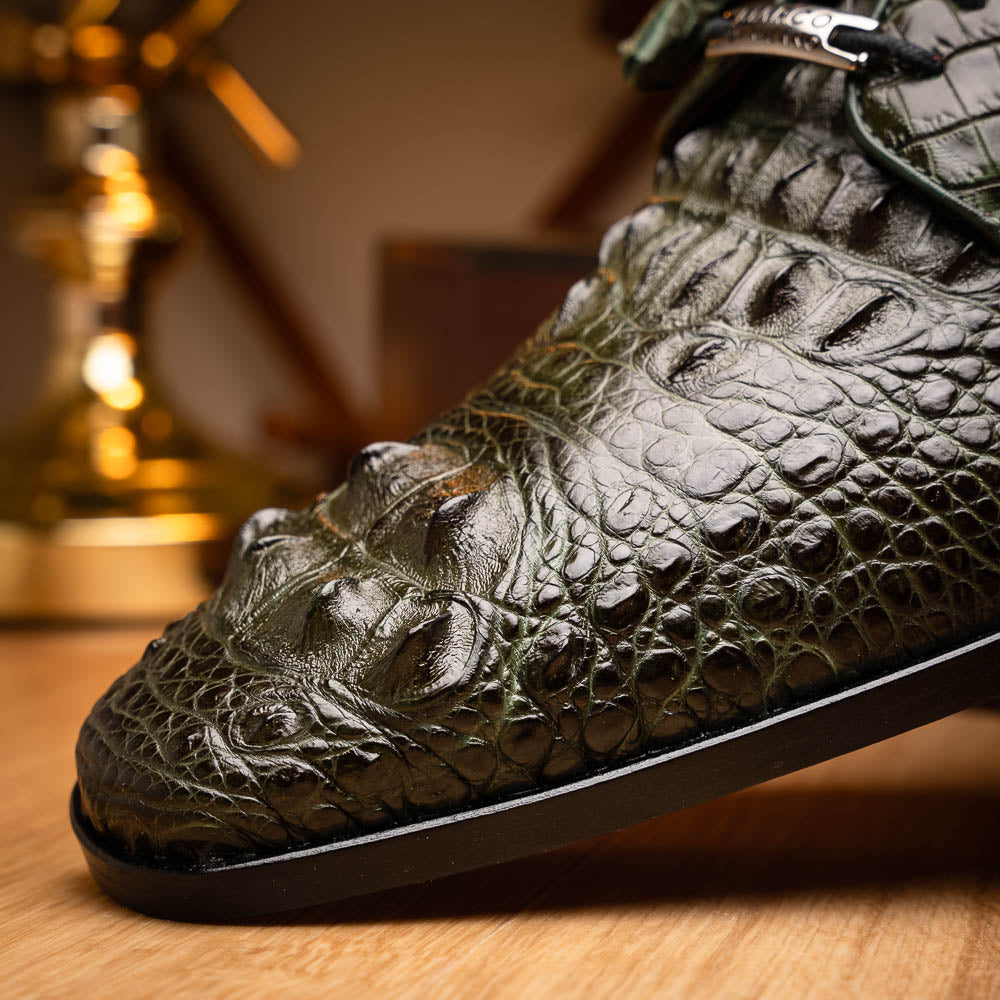 Marco Di Milano Nilo Nile Crocodile Derby Wood Green