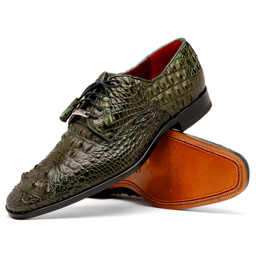 Marco Di Milano Nilo Nile Crocodile Derby Wood Green