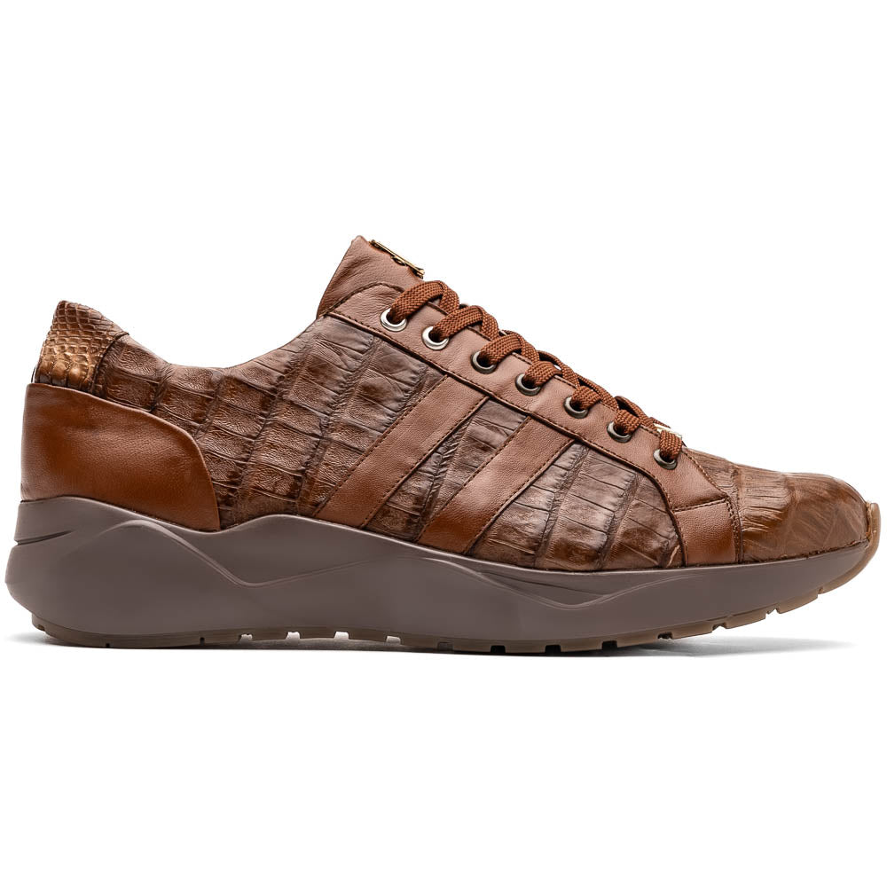 Marco Di Milano Nino Caiman Crocodile Sneakers Bay Apache