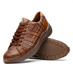 Marco Di Milano Nino Caiman Crocodile Sneakers Bay Apache