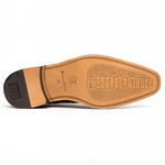 Belvedere Nino Eel & Ostrich Shoes Antique Camel (0B4)