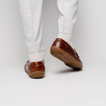 Alan Payne Norman Crocodile Loafers Honey