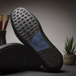 Handsewn Shoe Co. Nubuck Stripe Loafers Navy