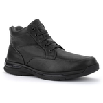 Oasis Shoes Mens Jackson Comfort Boots Black