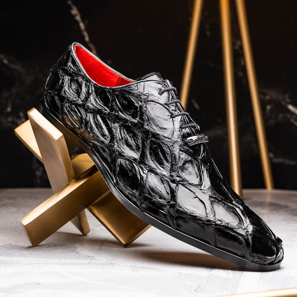 Marco Di Milano Olivieri Pirarucu Dress Oxfords Black