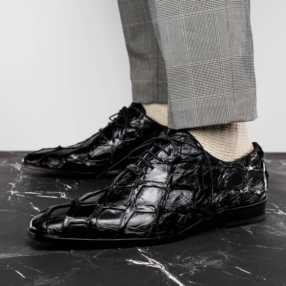 Marco Di Milano Olivieri Pirarucu Dress Oxfords Black