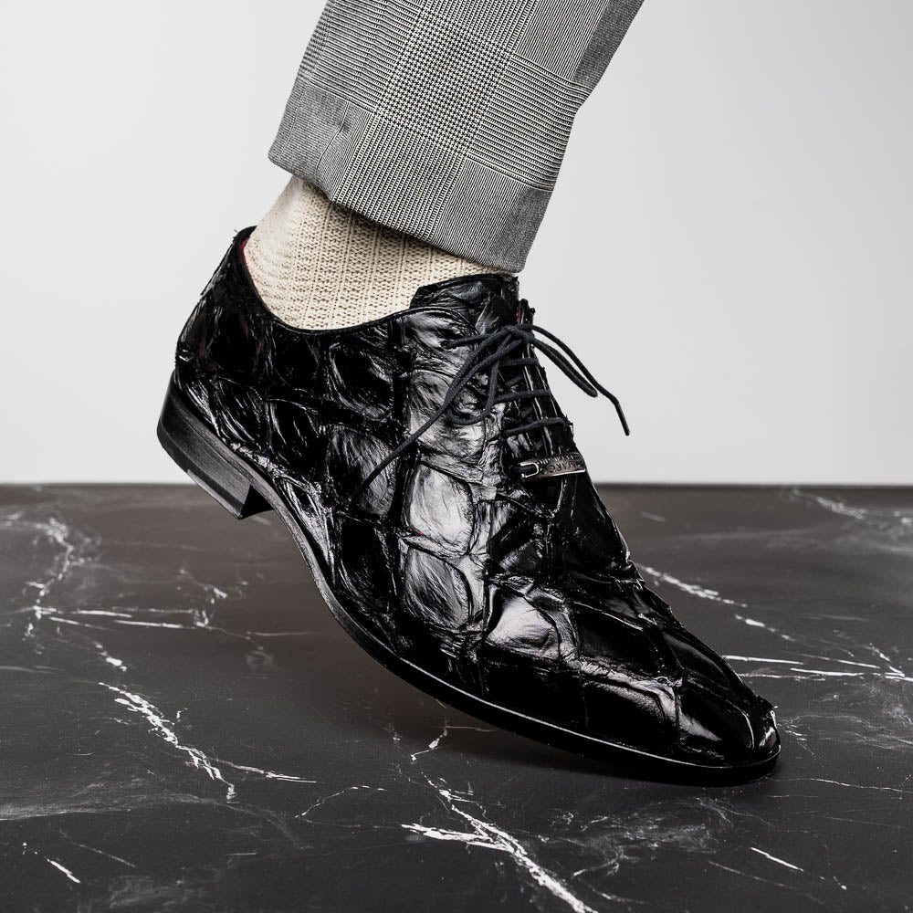 Marco Di Milano Olivieri Pirarucu Dress Oxfords Black