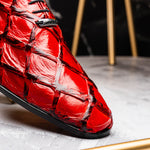 Marco Di Milano Olivieri Pirarucu Dress Oxfords Red