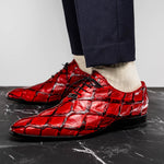 Marco Di Milano Olivieri Pirarucu Dress Oxfords Red