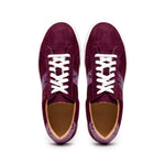 Zelli Olympias Python & Suede Goatskin Sneakers Bordeaux (66-100-BDX)
