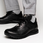 Mauri 8900/2 Classic Crocodile & Calfskin Black