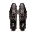 Belvedere Onesto II Ostrich/Crocodile Shoes Brown (1419)