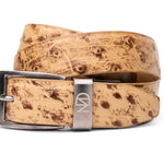 Marco Di Milano Ostrich Quill Belt Antique Orix