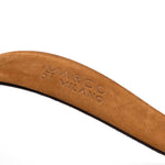 Marco Di Milano Ostrich Quill Belt Wine