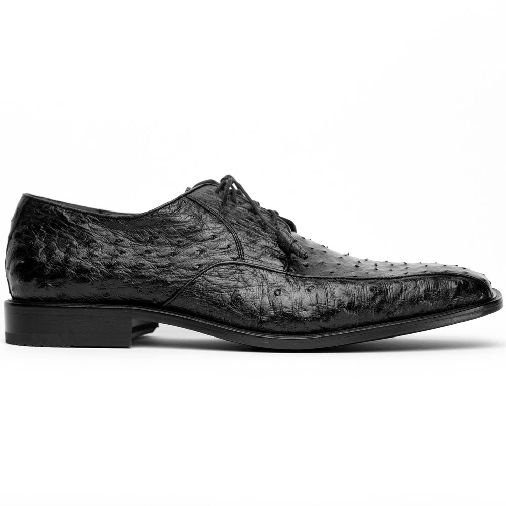 Los Altos Ostrich Bicycle Toe Shoes Black