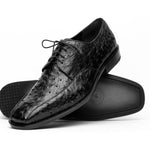 Los Altos Ostrich Bicycle Toe Shoes Black
