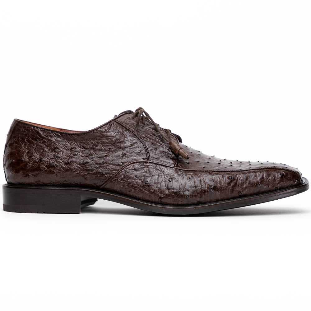Los Altos Ostrich Bicycle Toe Shoes Brown