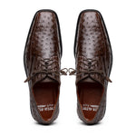 Los Altos Ostrich Bicycle Toe Shoes Brown