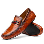 Mezlan Ostrich Driving Shoe Brandy (Exclusive) (RX7041-S)