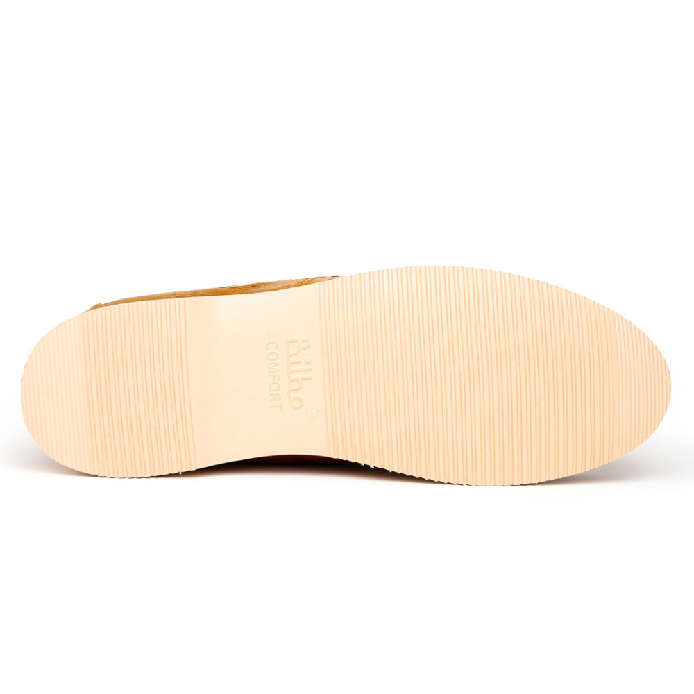 Los Altos Ostrich Shoes Buttercup