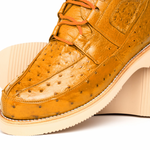 Los Altos Ostrich Shoes Buttercup