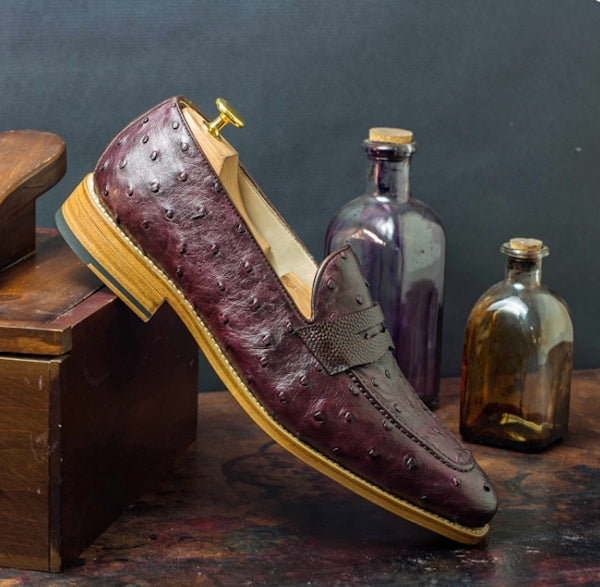 Ostrich Loafers