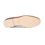 Zelli Crocodile Basketweave Loafer Cognac