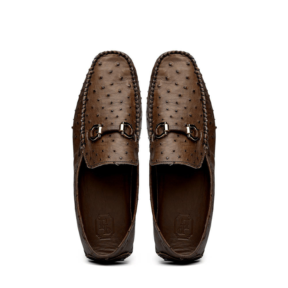 Corrente Palm Beach Ostrich Driver Brown