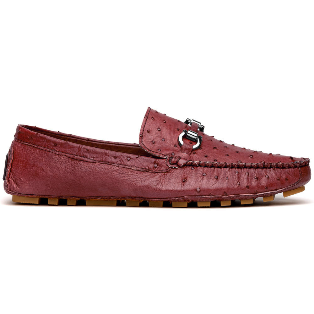 Corrente Palm Beach Ostrich Driver Burgundy