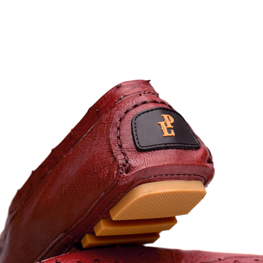 Corrente Palm Beach Ostrich Driver Burgundy