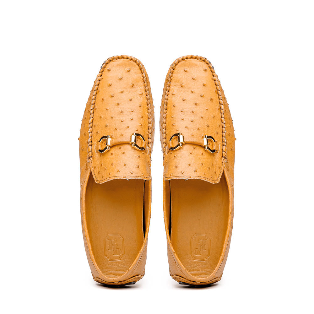 Corrente Palm Beach Ostrich Driver Dark Beige