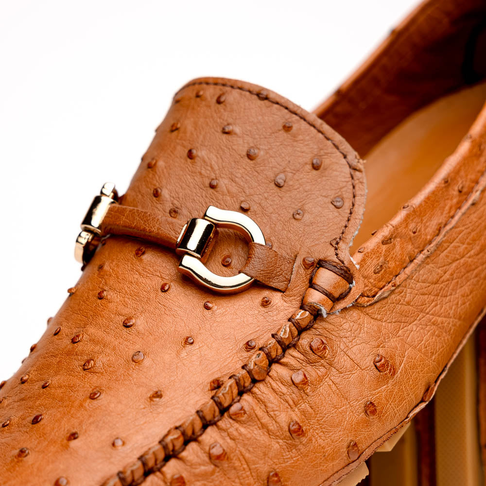 Corrente Palm Beach Ostrich Driver Light Tan